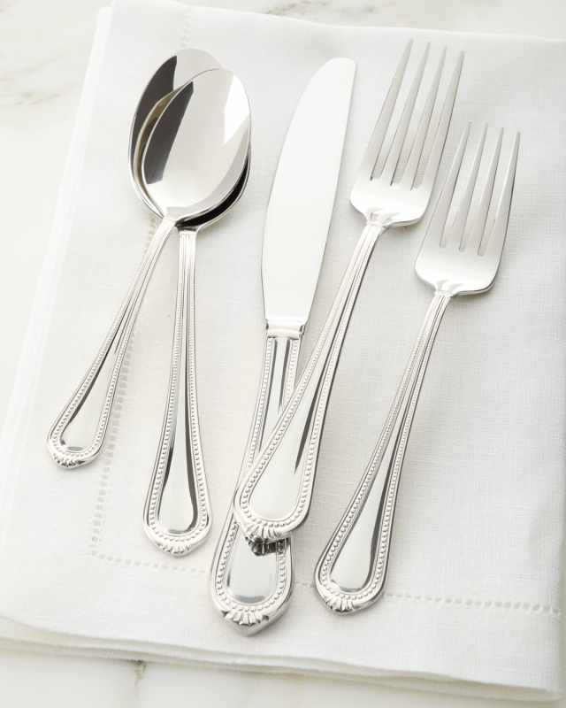 65-Piece Regent Bead Flatware Service